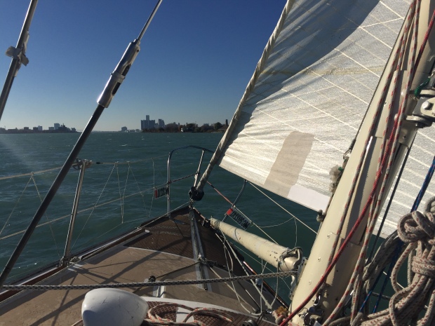 Sailing Detroit Detroit River