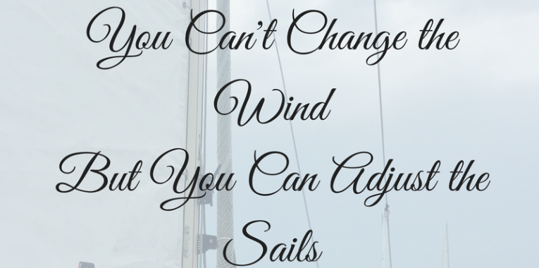 You Can't Change the Wind But You Can Adjust the Sails